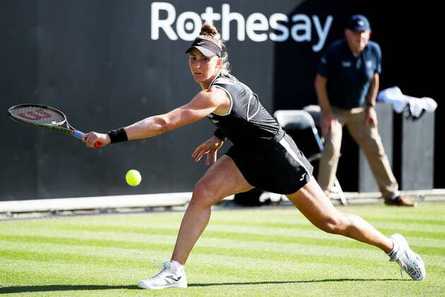 TENNIS - WTA, Tennis Damen Rothesay Classic Birmingham 2022 BIRMINGHAM,ENGLAND,14.JUN.22 - TENNIS - WTA Tour, Rothesay Classic Birmingham. Image shows Beatriz Haddad Maia (BRA).  GEPAxpictures xAlanxGrieves