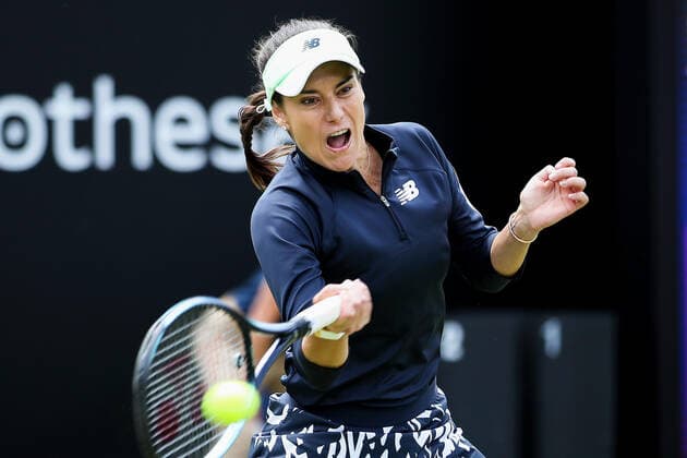 TENNIS - WTA, Tennis Damen Rothesay Classic Birmingham 2022 BIRMINGHAM,ENGLAND,14.JUN.22 - TENNIS - WTA Tour, Rothesay Classic Birmingham. Image shows Sorana Cirstea (ROM).  GEPAxpictures xAlanxGrieves