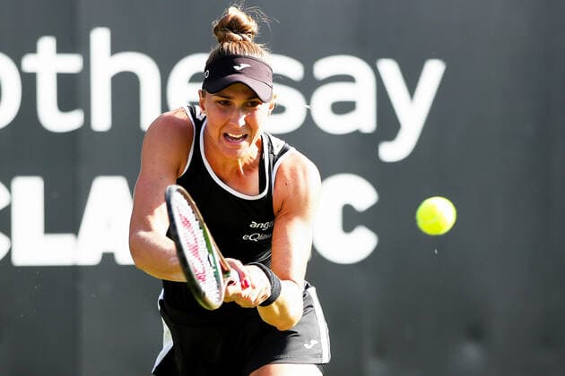 TENNIS - WTA, Tennis Damen Rothesay Classic Birmingham 2022 BIRMINGHAM,ENGLAND,14.JUN.22 - TENNIS - WTA Tour, Rothesay Classic Birmingham. Image shows Beatriz Haddad Maia (BRA).  GEPAxpictures xAlanxGrieves