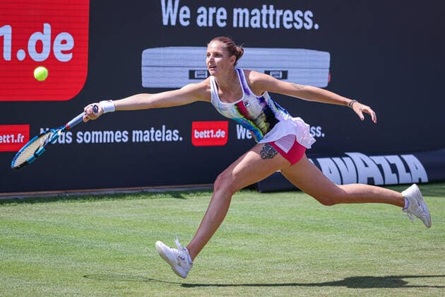 Karolina PLISKOVA CZE, bett1open WTA 500, Berlin, LTTC Rot Weiß , 15 06 2022, Copyright: xClaudioxGärtnerx