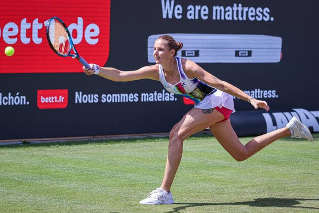 Karolina PLISKOVA CZE, bett1open WTA 500, Berlin, LTTC Rot Weiß , 15 06 2022, Copyright: xClaudioxGärtnerx