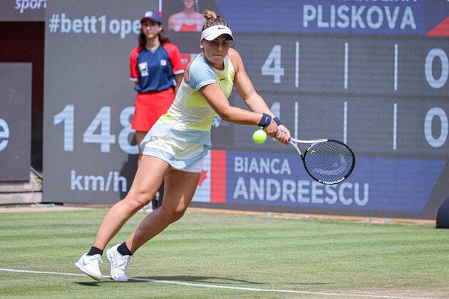 Bianca ANDREESCU CAN, bett1open WTA 500, Berlin, LTTC Rot Weiß , 15 06 2022, Copyright: xClaudioxGärtnerx