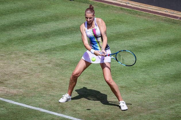 Karolina PLISKOVA CZE, bett1open WTA 500, Berlin, LTTC Rot Weiß , 15 06 2022, Copyright: xClaudioxGärtnerx