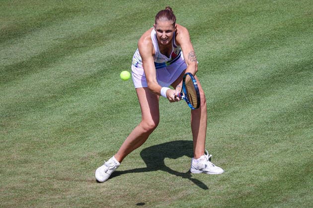 Karolina PLISKOVA CZE, bett1open WTA 500, Berlin, LTTC Rot Weiß , 15 06 2022, Copyright: xClaudioxGärtnerx
