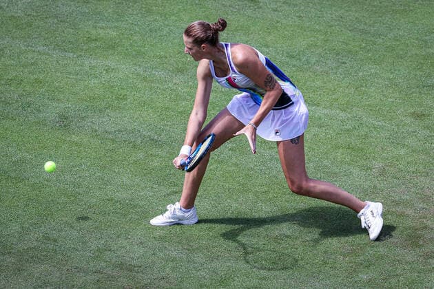 Karolina PLISKOVA CZE, bett1open WTA 500, Berlin, LTTC Rot Weiß , 15 06 2022, Copyright: xClaudioxGärtnerx