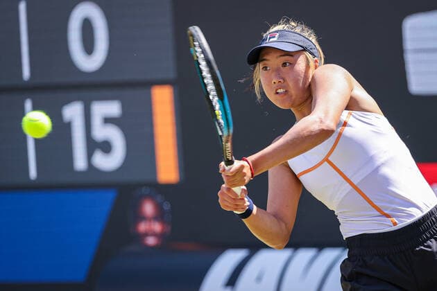 Ann LI USA, bett1open WTA 500, Berlin, LTTC Rot Weiß , 15 06 2022, Copyright: xClaudioxGärtnerx