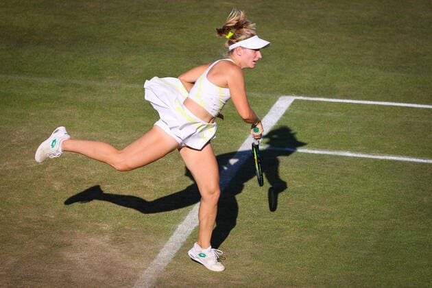 Daria SAVILLE AUS, bett1open WTA 500, Berlin, LTTC Rot Weiß , 15 06 2022, Copyright: xClaudioxGärtnerx