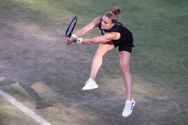 Maria SAKKARI GRE, bett1open WTA 500, Berlin, LTTC Rot Weiß , 15 06 2022, Copyright: xClaudioxGärtnerx