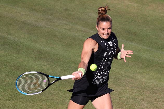 Maria SAKKARI GRE, bett1open WTA 500, Berlin, LTTC Rot Weiß , 15 06 2022, Copyright: xClaudioxGärtnerx