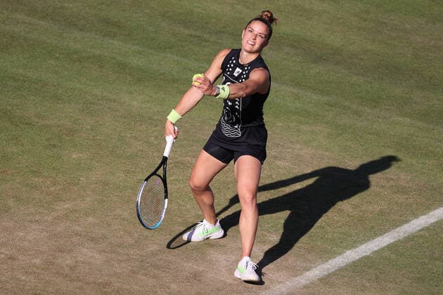 Maria SAKKARI GRE, bett1open WTA 500, Berlin, LTTC Rot Weiß , 15 06 2022, Copyright: xClaudioxGärtnerx