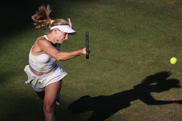 Daria SAVILLE AUS, bett1open WTA 500, Berlin, LTTC Rot Weiß , 15 06 2022, Copyright: xClaudioxGärtnerx
