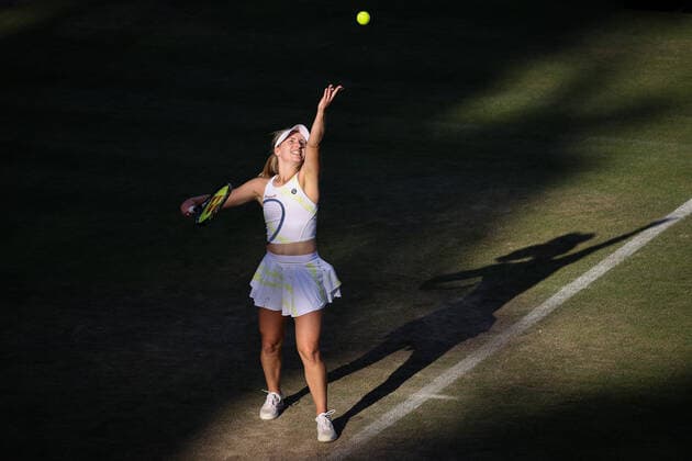 Daria SAVILLE AUS, bett1open WTA 500, Berlin, LTTC Rot Weiß , 15 06 2022, Copyright: xClaudioxGärtnerx