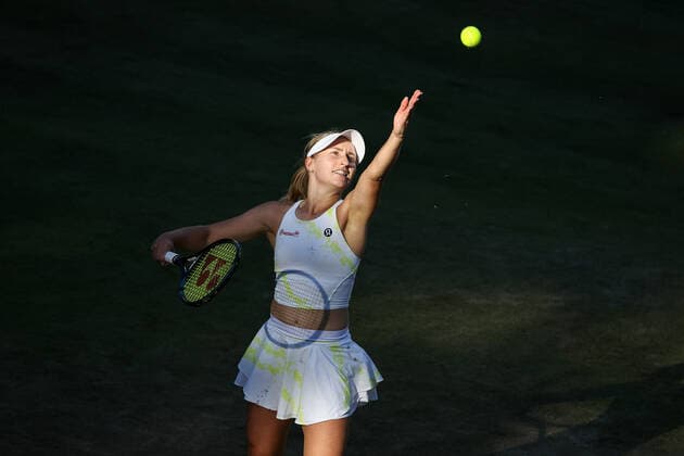 Daria SAVILLE AUS, bett1open WTA 500, Berlin, LTTC Rot Weiß , 15 06 2022, Copyright: xClaudioxGärtnerx