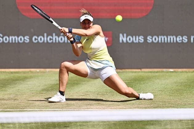 Bianca Andreescu, CAN, during second round at 2022 bett1 Open in Berlin, 15 06 2022