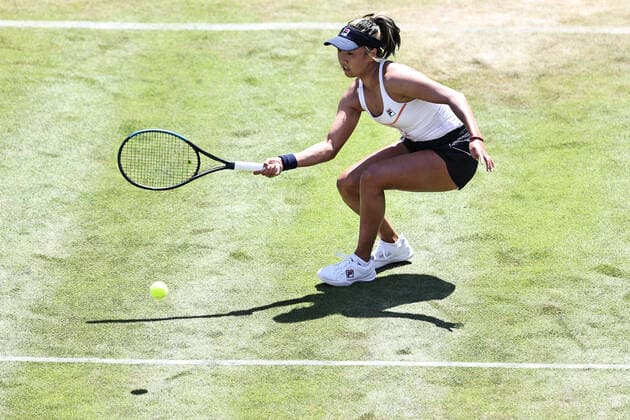 Ann Li, USA, during second round at 2022 bett1 Open in Berlin, 15 06 2022