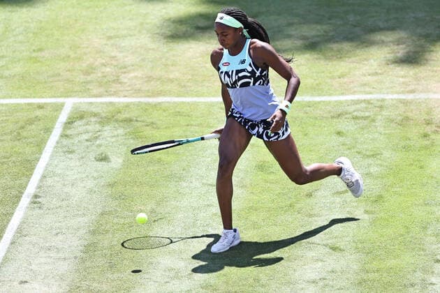 Coco Gauff, USA, during second round at 2022 bett1 Open in Berlin, 15 06 2022
