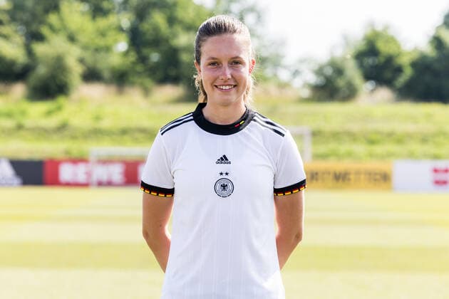 Womens National Team Media Day 16 06 2022 Jana Feldkamp Womens National Team Media Day, Herzogenaurach, Adi Dassler Stadium Copyright: xBEAUTIFULxSPORTS Wunderlx