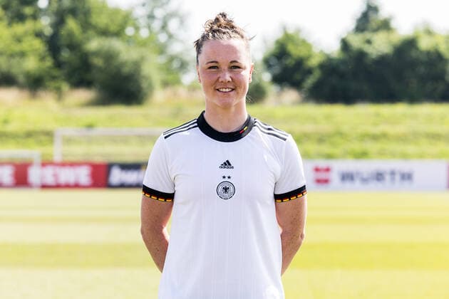 Womens National Team Media Day 16 06 2022 Marina Hegering Womens National Team Media Day, Herzogenaurach, Adi Dassler Stadium Copyright: xBEAUTIFULxSPORTS Wunderlx