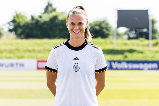 Womens National Team Media Day 16 06 2022 Klara Buehl Womens National Team Media Day, Herzogenaurach, Adi Dassler Stadium Copyright: xBEAUTIFULxSPORTS Wunderlx