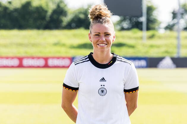 Womens National Team Media Day 16 06 2022 Linda Dallmann Womens National Team Media Day, Herzogenaurach, Adi Dassler Stadium Copyright: xBEAUTIFULxSPORTS Wunderlx