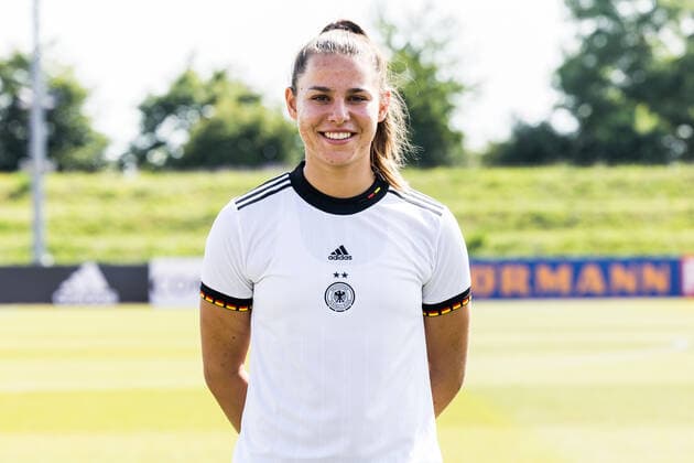 Womens National Team Media Day 16 06 2022 Lena Lattwein Womens National Team Media Day, Herzogenaurach, Adi Dassler Stadium Copyright: xBEAUTIFULxSPORTS Wunderlx