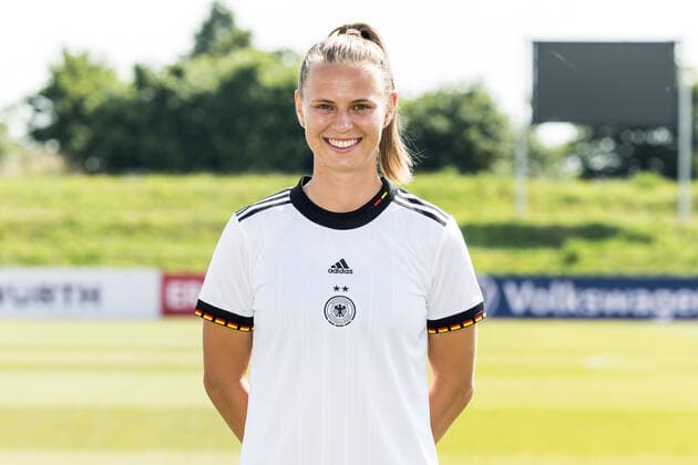Womens National Team Media Day 16 06 2022 Klara Buehl Womens National Team Media Day, Herzogenaurach, Adi Dassler Stadium Copyright: xBEAUTIFULxSPORTS Wunderlx