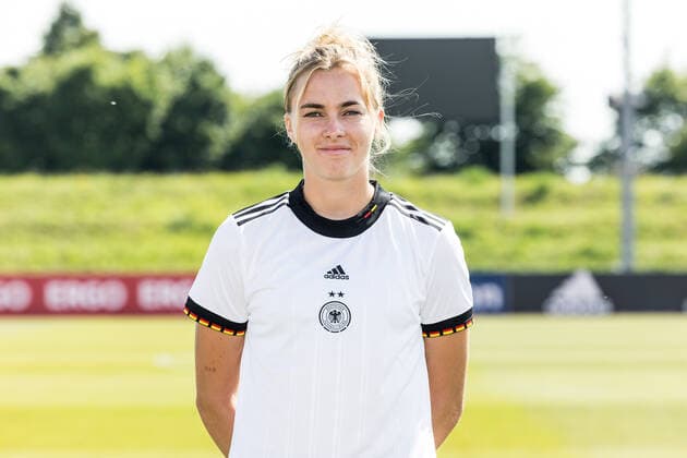 Womens National Team Media Day 16 06 2022 Laura Freigang Womens National Team Media Day, Herzogenaurach, Adi Dassler Stadium Copyright: xBEAUTIFULxSPORTS Wunderlx