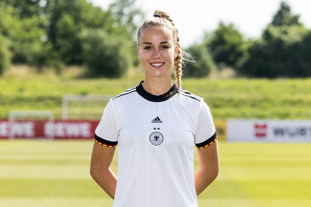 Womens National Team Media Day 16 06 2022 Giulia Gwinn Womens National Team Media Day, Herzogenaurach, Adi Dassler Stadium Copyright: xBEAUTIFULxSPORTS Wunderlx