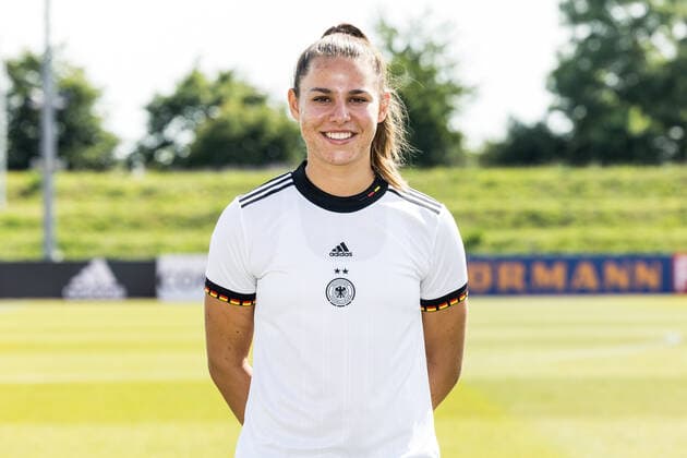 Womens National Team Media Day 16 06 2022 Lena Lattwein Womens National Team Media Day, Herzogenaurach, Adi Dassler Stadium Copyright: xBEAUTIFULxSPORTS Wunderlx