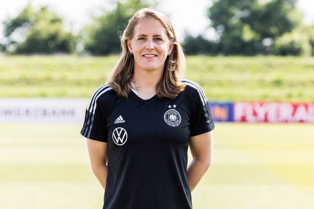 Womens National Team Media Day 16 06 2022 Britta Carlson Assistant Coach Womens National Team Media Day, Herzogenaurach, Adi Dassler Stadium Copyright: xBEAUTIFULxSPORTS Wunderlx