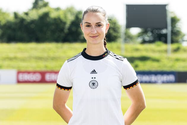 Womens National Team Media Day 16 06 2022 Sara Daebritz Womens National Team Media Day, Herzogenaurach, Adi Dassler Stadium Copyright: xBEAUTIFULxSPORTS Wunderlx