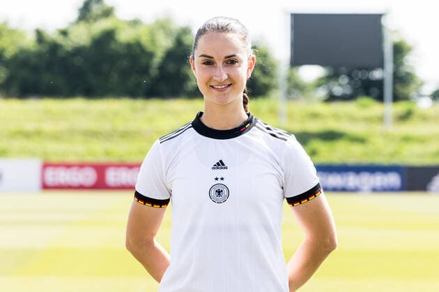 Womens National Team Media Day 16 06 2022 Sara Daebritz Womens National Team Media Day, Herzogenaurach, Adi Dassler Stadium Copyright: xBEAUTIFULxSPORTS Wunderlx