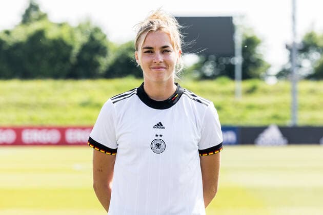 Womens National Team Media Day 16 06 2022 Laura Freigang Womens National Team Media Day, Herzogenaurach, Adi Dassler Stadium Copyright: xBEAUTIFULxSPORTS Wunderlx