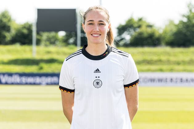 Womens National Team Media Day 16 06 2022 Sydney Lohmann Womens National Team Media Day, Herzogenaurach, Adi Dassler Stadium Copyright: xBEAUTIFULxSPORTS Wunderlx