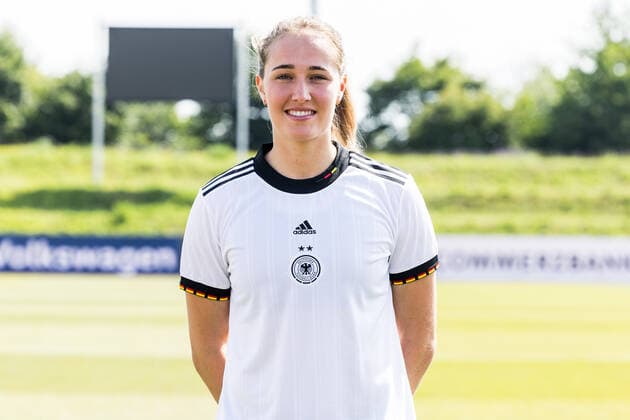 Womens National Team Media Day 16 06 2022 Sydney Lohmann Womens National Team Media Day, Herzogenaurach, Adi Dassler Stadium Copyright: xBEAUTIFULxSPORTS Wunderlx