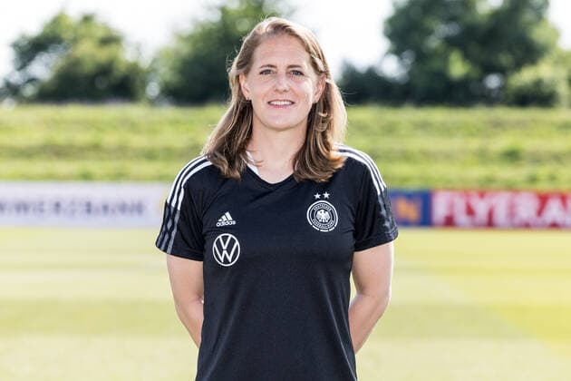 Womens National Team Media Day 16 06 2022 Britta Carlson Assistant Coach Womens National Team Media Day, Herzogenaurach, Adi Dassler Stadium Copyright: xBEAUTIFULxSPORTS Wunderlx