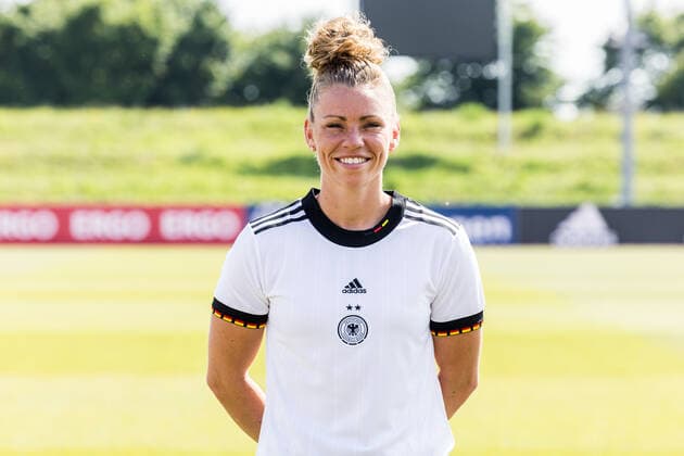 Womens National Team Media Day 16 06 2022 Linda Dallmann Womens National Team Media Day, Herzogenaurach, Adi Dassler Stadium Copyright: xBEAUTIFULxSPORTS Wunderlx
