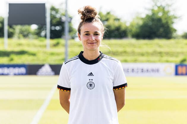 Womens National Team Media Day 16 06 2022 Lina Magull Womens National Team Media Day, Herzogenaurach, Adi Dassler Stadium Copyright: xBEAUTIFULxSPORTS Wunderlx