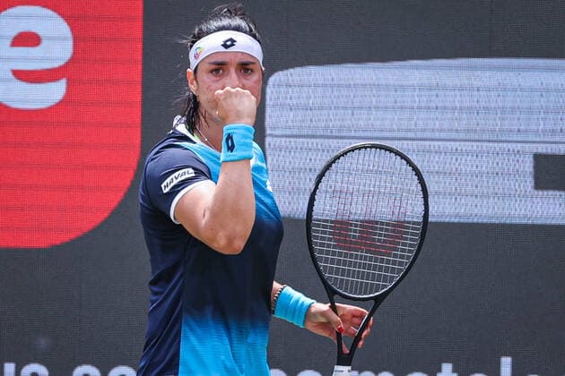 Ons JABEUR TUN, bett1open WTA 500, Berlin, LTTC Rot Weiß , 16 06 2022, Copyright: xClaudioxGärtnerx