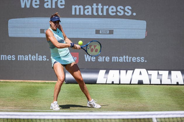 Belinda BENCIC SUI, bett1open WTA 500, Berlin, LTTC Rot Weiß , 16 06 2022, Copyright: xClaudioxGärtnerx