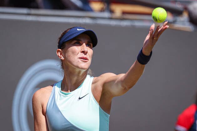 Belinda BENCIC SUI, bett1open WTA 500, Berlin, LTTC Rot Weiß , 16 06 2022, Copyright: xClaudioxGärtnerx