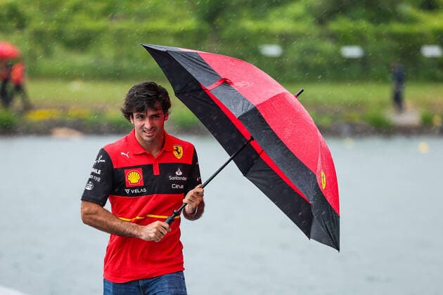 SAINZ Carlos (spa), Scuderia Ferrari F1-75, portrait during the Formula 1 AWS Grand Prix du Canada 2022, 9th round of the 2022 FIA Formula One World Championship, WM, Weltmeisterschaft on the Circuit Gilles Villeneuve, from June 17 to 19, 2022 in Montreal, Canada - F1 - CANADIAN GRAND PRIX 2022 DPPI Panoramic  20220616_G00D9934
