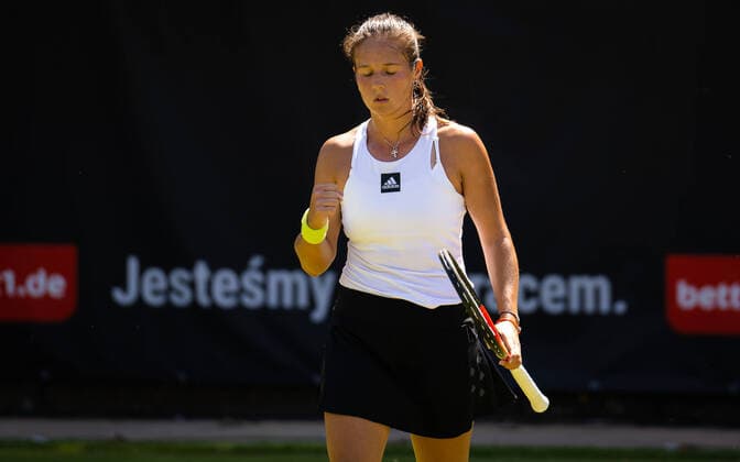 June 15, 2022, BERLIN, GERMANY: Daria Kasatkina of Russia in action during the second round of the 2022 bett1Open WTA, Tennis Damen 500 tennis tournament against Ekaterina Alexandrova of Russia BERLIN GERMANY - ZUMAa181 20220615_zaa_a181_092 Copyright: xRobxPrangex