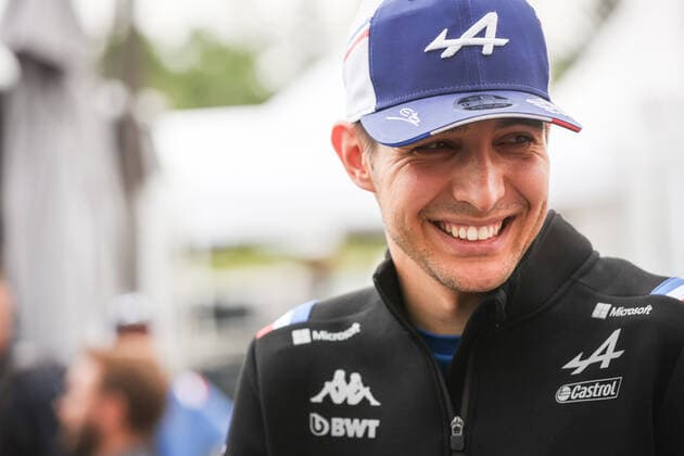 OCON Esteban (fra), Alpine F1 Team A522, portrait during the Formula 1 AWS Grand Prix du Canada 2022, 9th round of the 2022 FIA Formula One World Championship, WM, Weltmeisterschaft on the Circuit Gilles Villeneuve, from June 17 to 19, 2022 in Montreal, Canada - F1 - CANADIAN GRAND PRIX 2022 DPPI Panoramic  AVA_2224A_AV6_4243