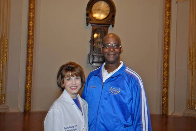 Bob Beamon attends the ringing in a new era in healthcare, Olypmpic gold medal athletes and Medco Health Solutions Inc. specialist pharmacists and executives today rung the Opening Bell of the New York Stock Exchange launching Medco Tour of Champions, a nation wide tour educating Americans about a revolutionary advancement in pharmacy care. New York, October 16th, 2007. New York USA - ZUMA 20070915_pj1_c94_189 Copyright: xKikexCalvox