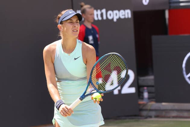 DEU, GER, bett1open, 17 06 2022, Rot Weiss Tennisanlage, Steffi Graf Stadium, Berlin, DEU, GER, bett1open, in picture 8 Belinda BENCIC SUI Foto Juergen Engler nordphoto GmbH JuergenxEngler nph00076