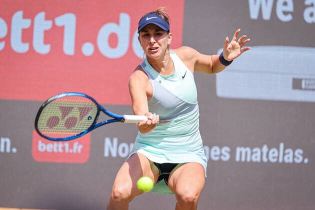 Belinda BENCIC SUI, bett1open WTA 500, Berlin, LTTC Rot Weiß , 17 06 2022, Copyright: xClaudioxGärtnerx