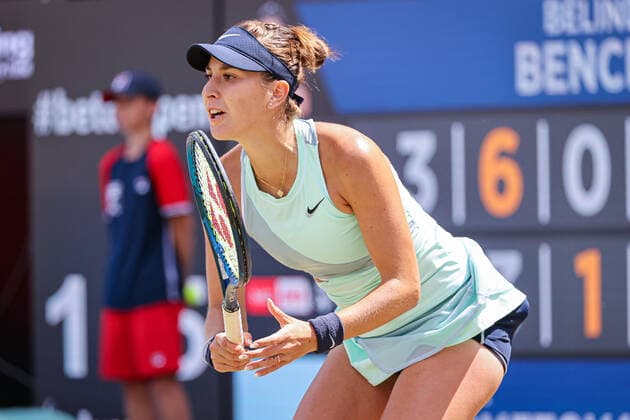 Belinda BENCIC SUI, bett1open WTA 500, Berlin, LTTC Rot Weiß , 17 06 2022, Copyright: xClaudioxGärtnerx