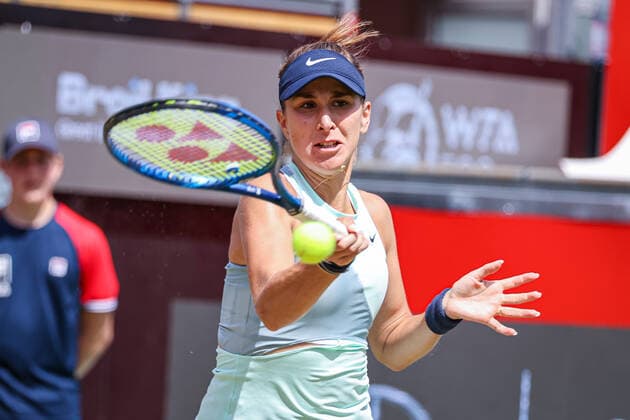 Belinda BENCIC SUI, bett1open WTA 500, Berlin, LTTC Rot Weiß , 17 06 2022, Copyright: xClaudioxGärtnerx
