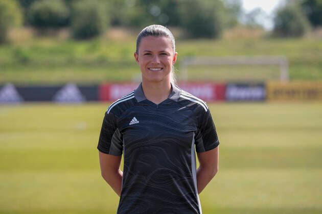 16 06 2022, Mediaday at DFB Team der Frauen, Germany, Herzogenaurach, Adi Dassler Sportplatz, Im Bild Torhueterin Martina Tufekovic DFL REGULATIONS PROHIBIT ANY USE OF PHOTOGRAPHS AS IMAGE SEQUENCES AND OR QUASI VIDEO Copyright: HMBxMedia xJulienxBecker
